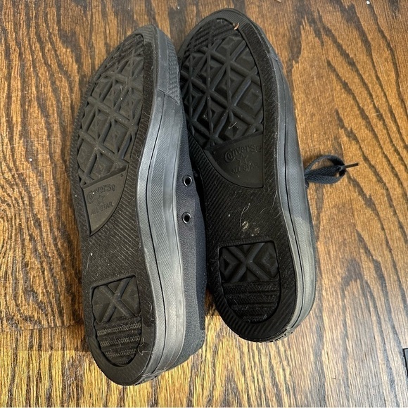 Converse Chuck Taylor Classic Low Top Sneakers Monochrome Black - Picture 5 of 5